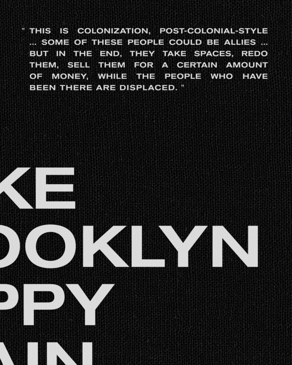 Make Brooklyn Nappy Again Tote