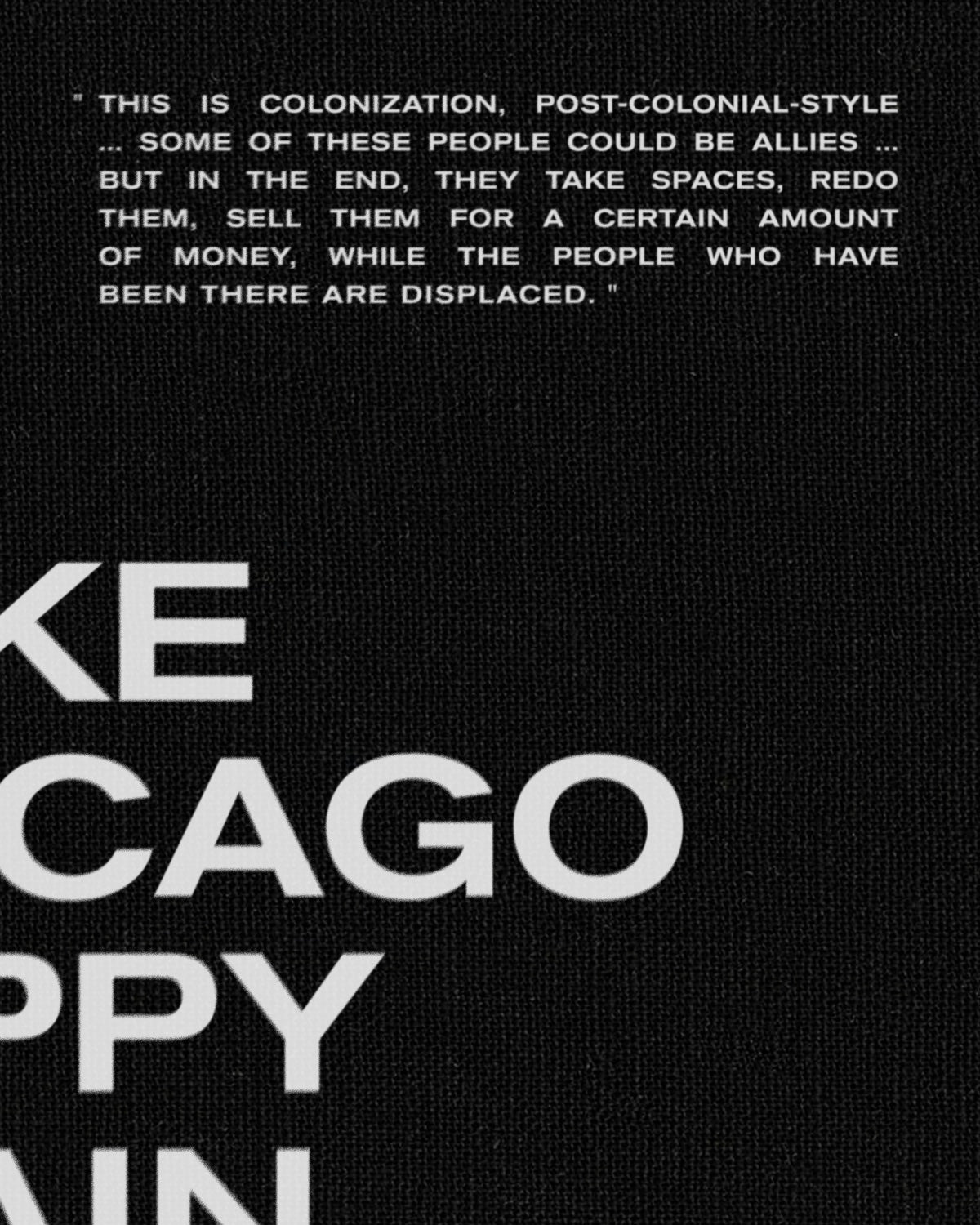 Make Chicago Nappy Again Tote